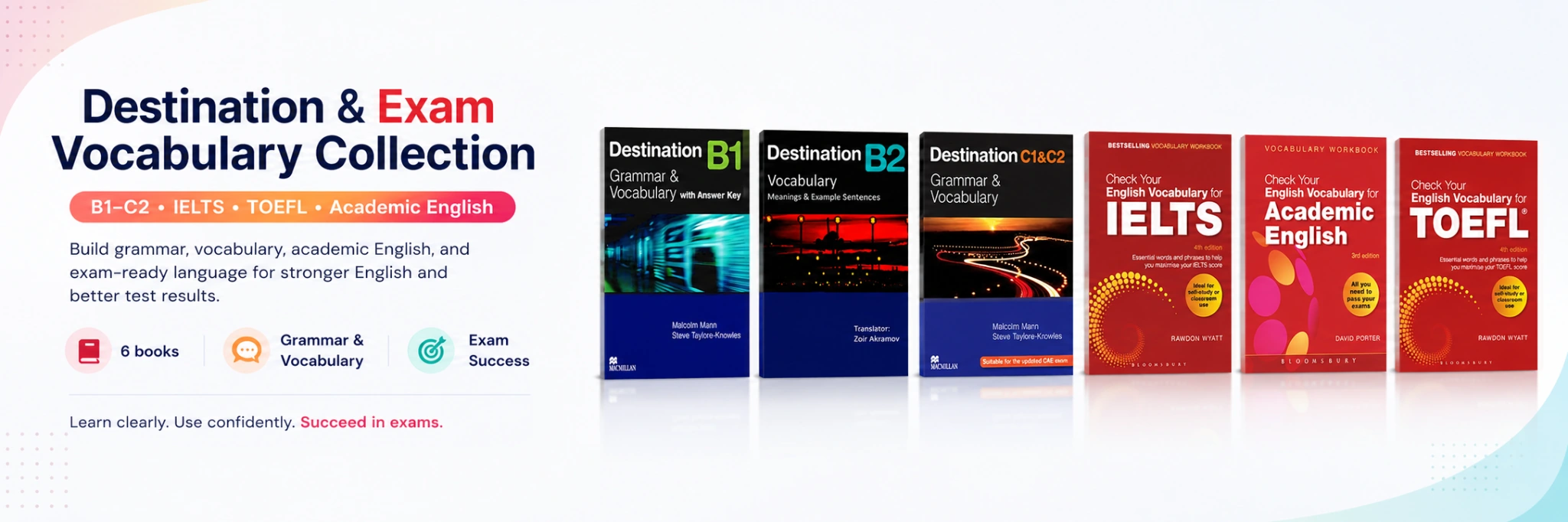 Destination and Exam Vocabulary Collection