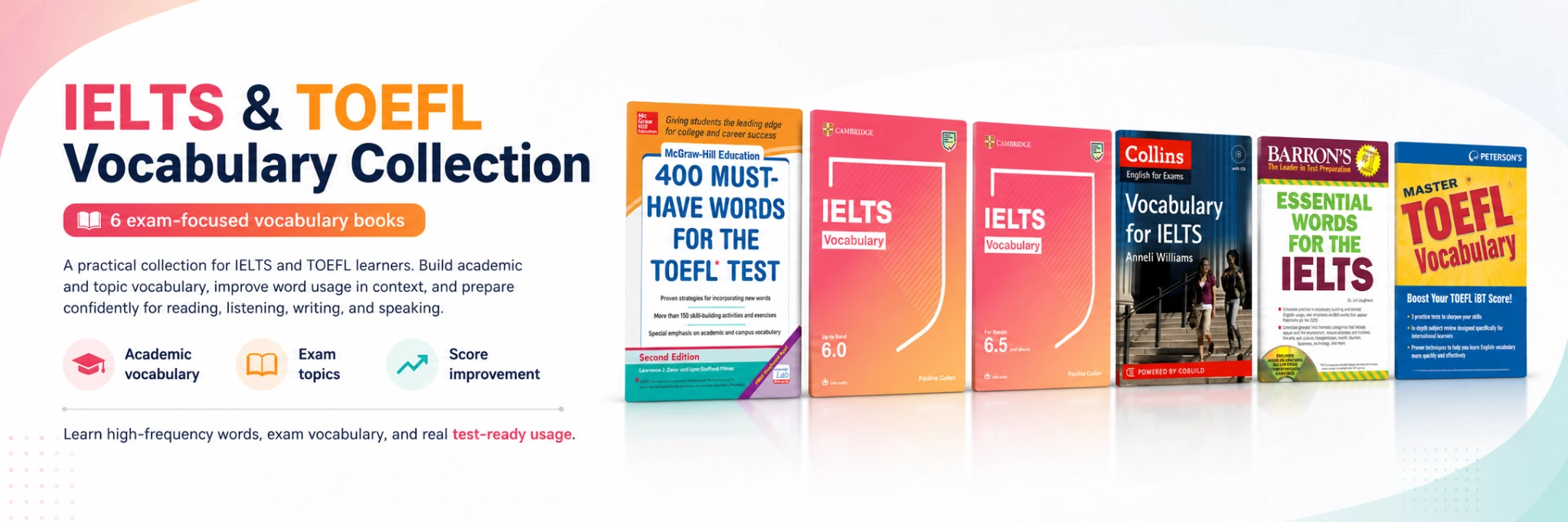 IELTS and TOEFL Vocabulary Collection